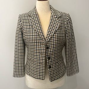 Mossimo Women's Black and Brown Jacket/Blazer
